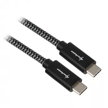 Cavo Sharkoon USB 3.2 Gen 2 connettore maschio USB-C > nero/grigio 1 metro – cavo – digitale/dati