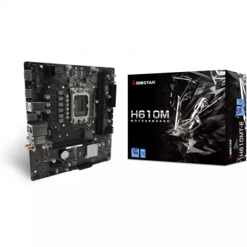Scheda madre Biostar H610MTE DDR4 LGA1700 Micro-ATX