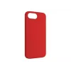 Cover posteriore per cellulare FIXED per Apple iPhone 16e, gomma, rosso, custodia protettiva sottile