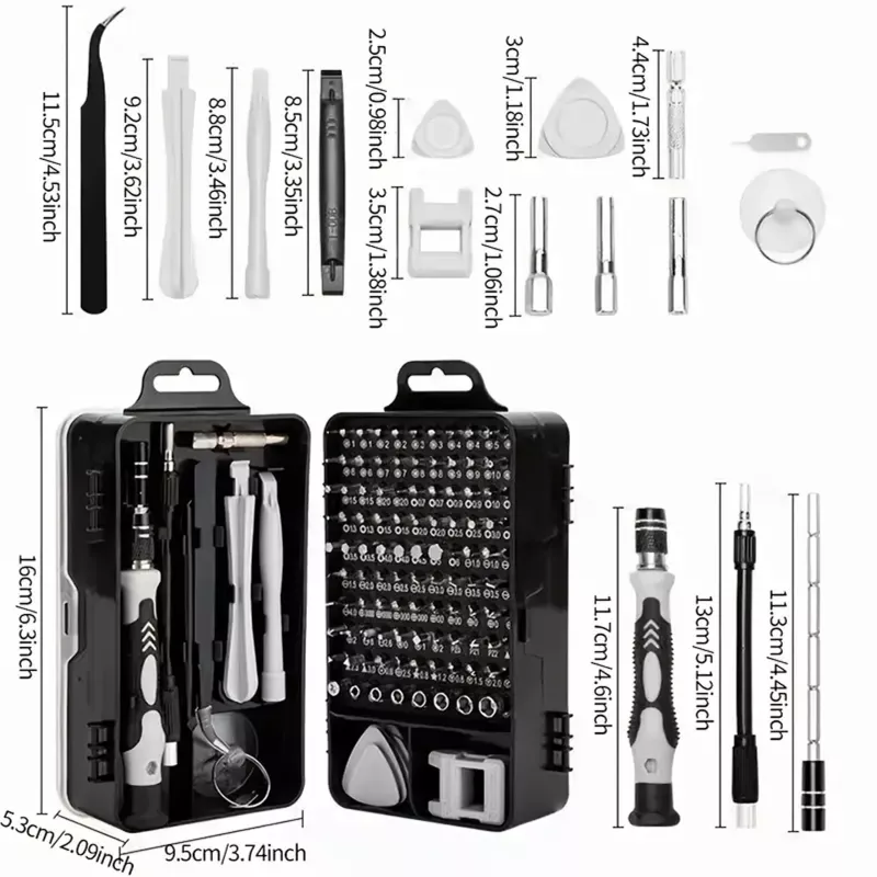 Extralink Precision Screwdriver Set, cacciaviti Torx 115 in 1