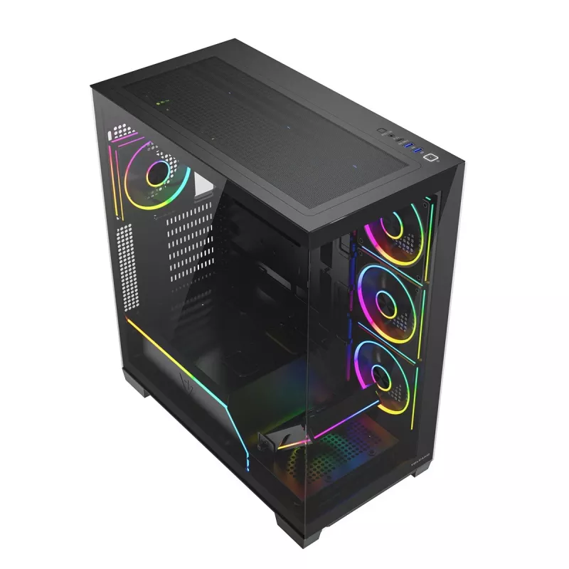 Modecom Volcano Stellar Plus ARGB Midi 8F nero