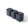 Set contenitori per cucina Salter BW126131EU7 4 pezzi, contenitori ermetici in metallo e plastica