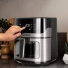 Friggitrice Black & Decker BXAF6500E 6,5 L, 1600 W, controllo digitale touch, 8 programmi, 80–200 °C