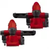 Pialla elettrica TE-PL 900 (rosso/nero, 900 Watt)