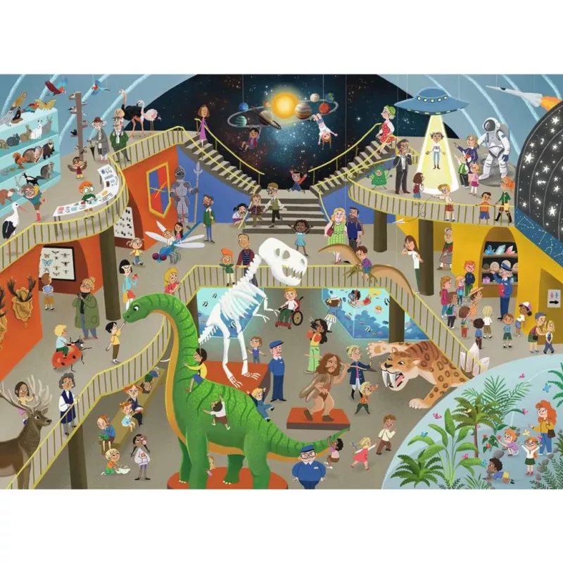 Puzzle per bambini – Al Museo di Storia Naturale (200 pezzi)