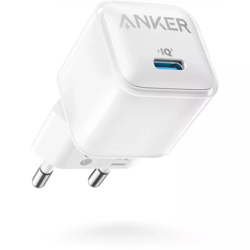 Caricabatterie Anker 511 Nano Pro per interni USB ricarica rapida mobile tablet bianco