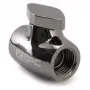 Valvola a sfera XSPC G1/4, corpo in ottone con finitura nero cromato, modello WASC-504
