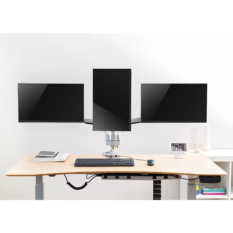 LogiLink BP0052 supporto / piedistallo per monitor 81,3 cm (32) da scrivania metallizzato