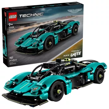 LEGO Technic kit di costruzione Aston Martin Valkyrie modello scala 1:8, 707 pezzi, età consigliata 9+