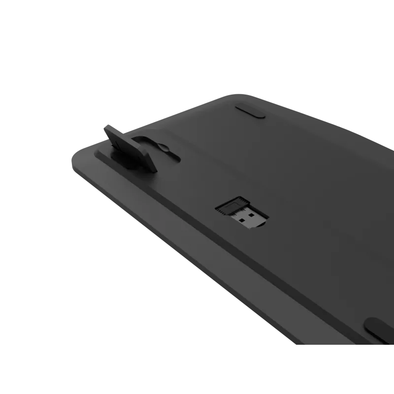 Natec Turbot 2 | Tastiera | Wireless | US | Bluetooth | nero/grigio