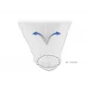 Guaina per cavi DeLOCK 20698 bianco
