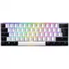 SKILLER SGK50 S4, tastiera da gaming bianca/nera, layout PT, Kailh Red