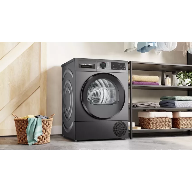 Bosch WQG245DXSN asciugatrice a pompa di calore 9 kg