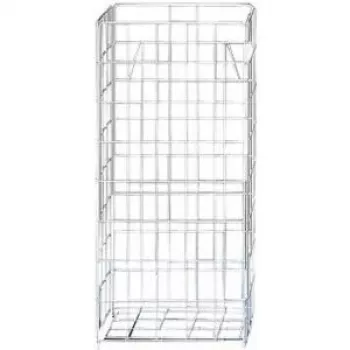 Cestino Tork 229750 60 L rettangolare metallo bianco