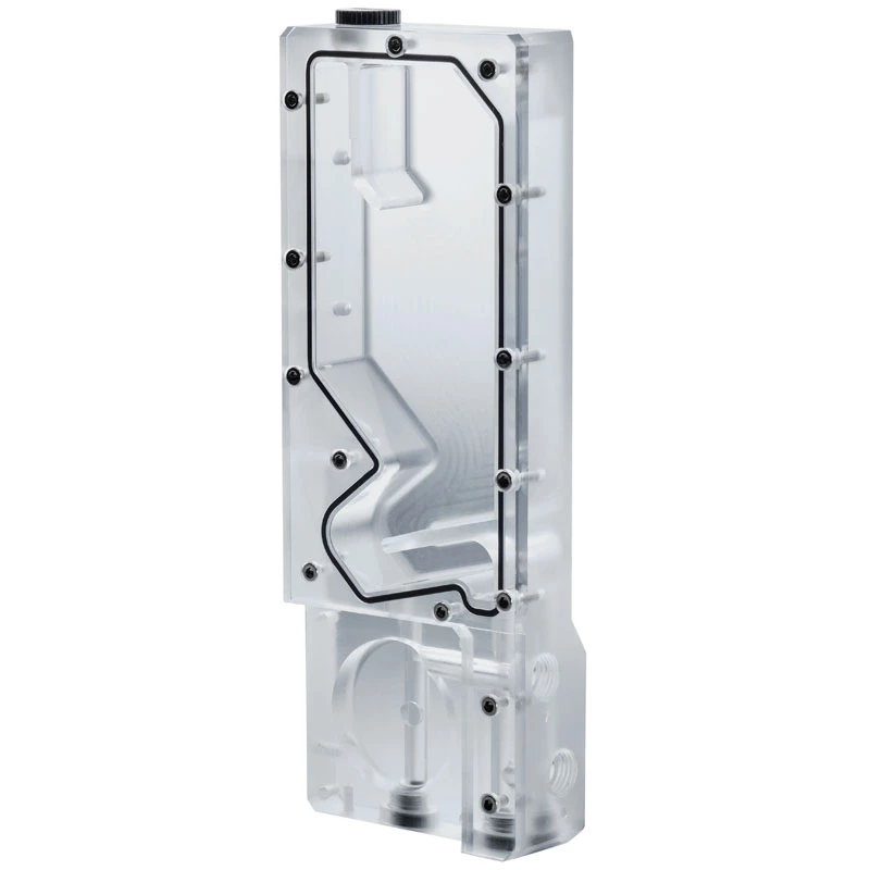 Phanteks Glacier R220C serbatoio, backplate in acrilico trasparente, LED DRGB (PH-R220C_02)