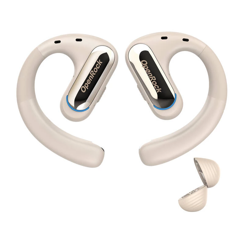 Cuffie senza fili OneOdio OpenRock Pro Bluetooth 5.0 — beige