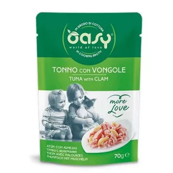 Oasy More Love tonno con molluschi busta 70 g