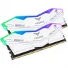 DIMM 32 GB DDR5-6000 (2x 16 GB) kit dual, memoria bianca, FF4D532G6000HC30DC01, Delta RGB, INTEL XMP