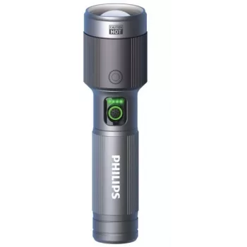 Torcia Philips ricaricabile USB-C 1500 lm 2000 mAh