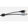 Tastiera Logickeyboard LKB-CBASE-A2PC-FR universale USB AZERTY francese nera