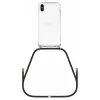 Lookabe custodia per telefono con collana per iPhone X/XS, oro/nero
