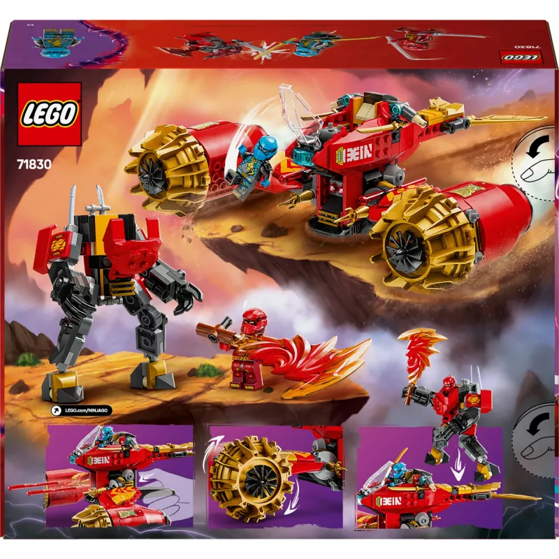 LEGO NINJAGO 71830 Mech Storm Rider di Kai