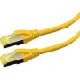 LOGON Premium APR6A030Y cavo di rete, Cat6a, S/FTP (S-STP), 3 m, giallo