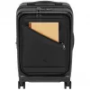 Trolley da cabina Rivacase 8180 Clark ECO – bagaglio a mano, guscio rigido, nero