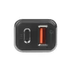 Caricabatterie universale da auto USB a+c Qc Tb ASTBXLU2USBACQC