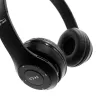 Cuffie wireless MEDIA-TECH EPSILION BT MT3591 Bluetooth 4.2 microfono radio FM nero