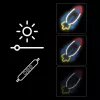 Luce neon LED MANTA SNL91MT Style RAKETA – pannello neon LED decorativo, modello SNL91MT