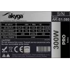 Akyga AK-S1-300 Alimentatore SFX da 300 W, PFC passivo, ventola da 80 mm, nero