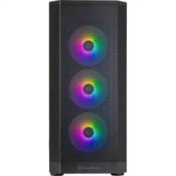 SilverStone FARA 514X nero vetro temperato (SST-FA514X-BG)