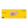 Organizer da scrivania DeLOCK 18341 trasparente marrone plastica 145x250x85mm
