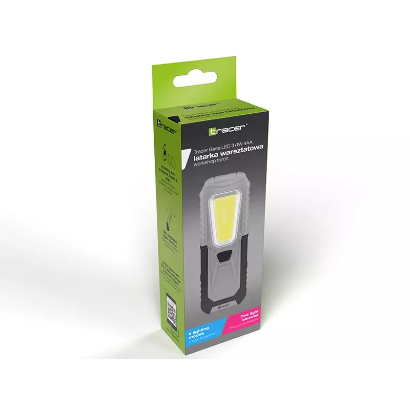Lampada da officina Base LED 3+1W