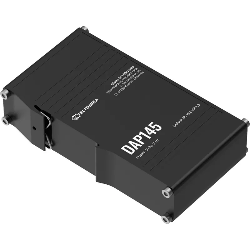 Access point TELTONIKA DAP145 Wi-Fi 4 300 Mbit/s 2x antenne guida DIN