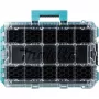 MAKTRAK organizer profondo M, cassetta utensili blu/trasparente, coperchio trasparente
