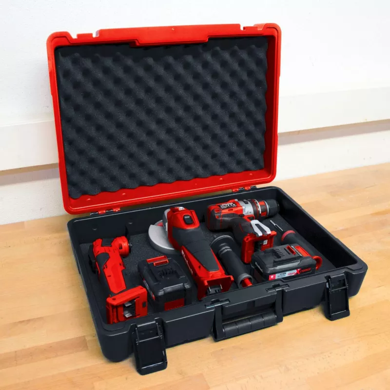 E-Box M55 /40, cassetta per attrezzi rosso/nero