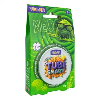 Pasta modellabile TUBAN TUBI SMART NEO, verde, 50 g – pasta modellabile per bambini