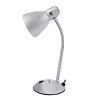 Lampada da tavolo Esperanza ELD113S E27 12 W LED argento
