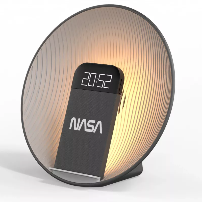 NASA SPC600 altoparlante Bluetooth/sveglia/caricabatterie wireless