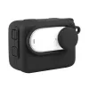 Custodia protettiva in silicone Puluz per Insta360 GO 3 con copriobiettivo integrato