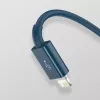Cavo USB 3in1 Baseus Superior Series, USB a Micro-USB / USB-C / Lightning, 3,5 A, 1,5 m (blu)