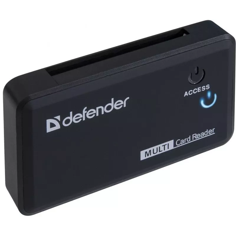 Lettore di schede Defender OPTIMUS USB 2.0 universale nero