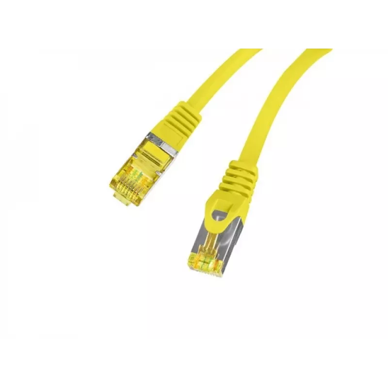 Cavo di rete Lanberg PCF6A-10CU-0025-Y RJ-45 Cat6a 0,25 m giallo