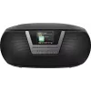 Sencor SPT 6200DB boombox con lettore CD/MP3 e radio, DAB+/FM, Bluetooth, USB, AUX, 3 W, nero