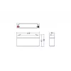 Batteria industriale Green Cell AGM39 7200 mAh 6 V