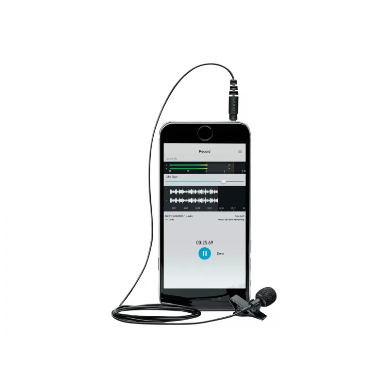 Microfono lavalier Shure MVL per smartphone o tablet | Shure