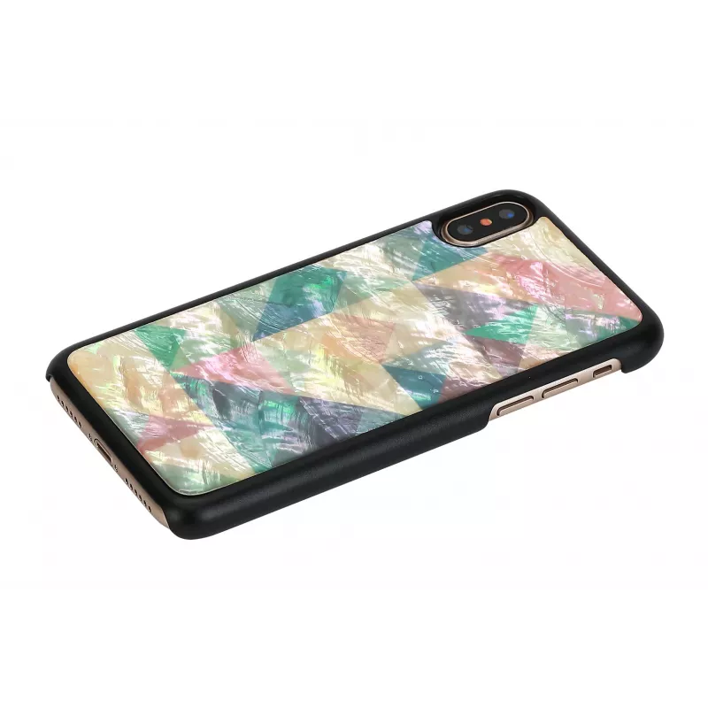 Custodia per smartphone iKins per iPhone XS / iPhone XS Mosaic nero