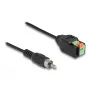 DeLOCK cavo adattatore da connettore RCA a morsettiera con pulsante 15 cm